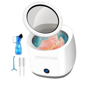 Dental Ultrasonic Cleaner for Dentures Retainer Mouth Guard Aligner etc